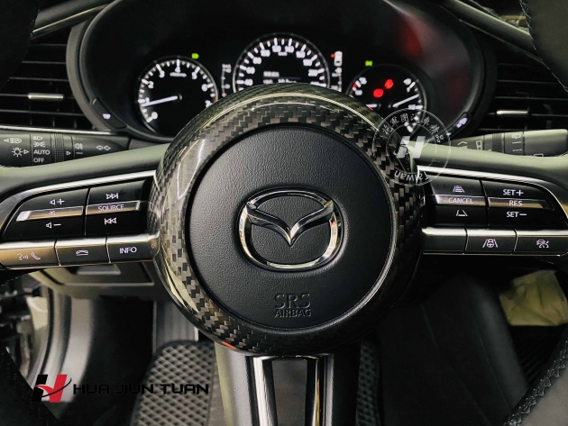 CX-30 卡夢喇叭框蓋